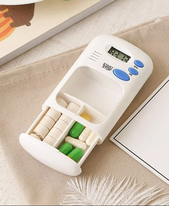 Réveil Rappel Médicaments LED - Timer 99H Portable
