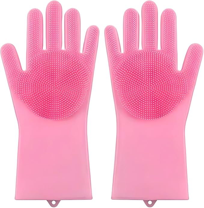 Gants Multi-Usage en Silicone – Anti-Froid, Vaisselle & Nettoyage