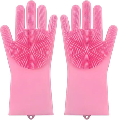 Gants Multi-Usage en Silicone – Anti-Froid, Vaisselle & Nettoyage