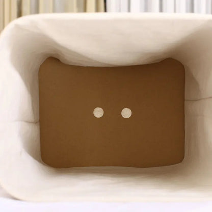 Panier à Linge Bambou Naturel avec Couvercle - Grande Capacité Imperméable