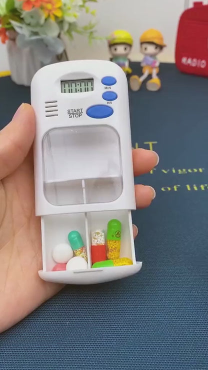 Réveil Rappel Médicaments LED - Timer 99H Portable